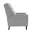 Modern Fabric 30-inch Manual Pushback Recliner with High Back-193084386