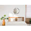 Huldar Glass Flat Wall Mirror