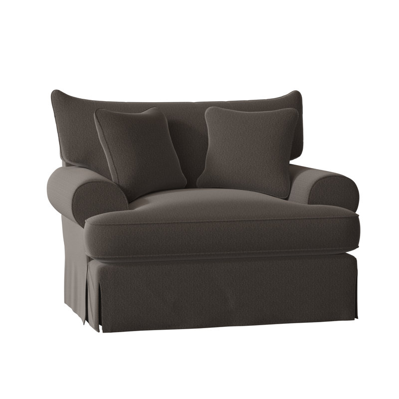 Fauteuil Chalkline, Anello 42 sergé performance gris foncé, Oui