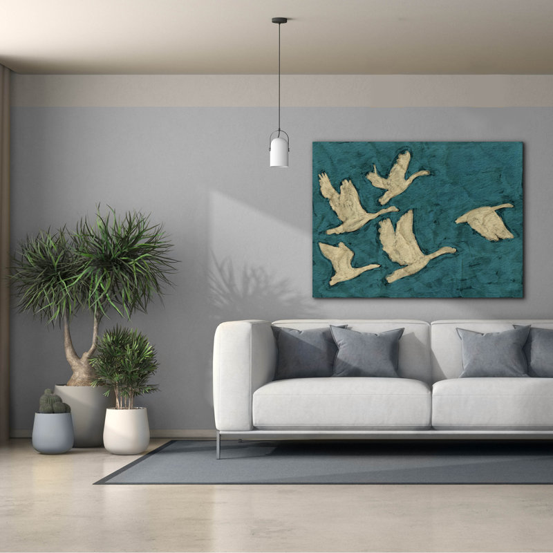 "Epic Graffiti" Rustic Flight 2 "par Regina Moore, art mural sur toile, 54 po x 40 po