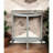 Table - Natural Oak & Gray Finish, With Versatile Storage Space Half-moon Console Practical