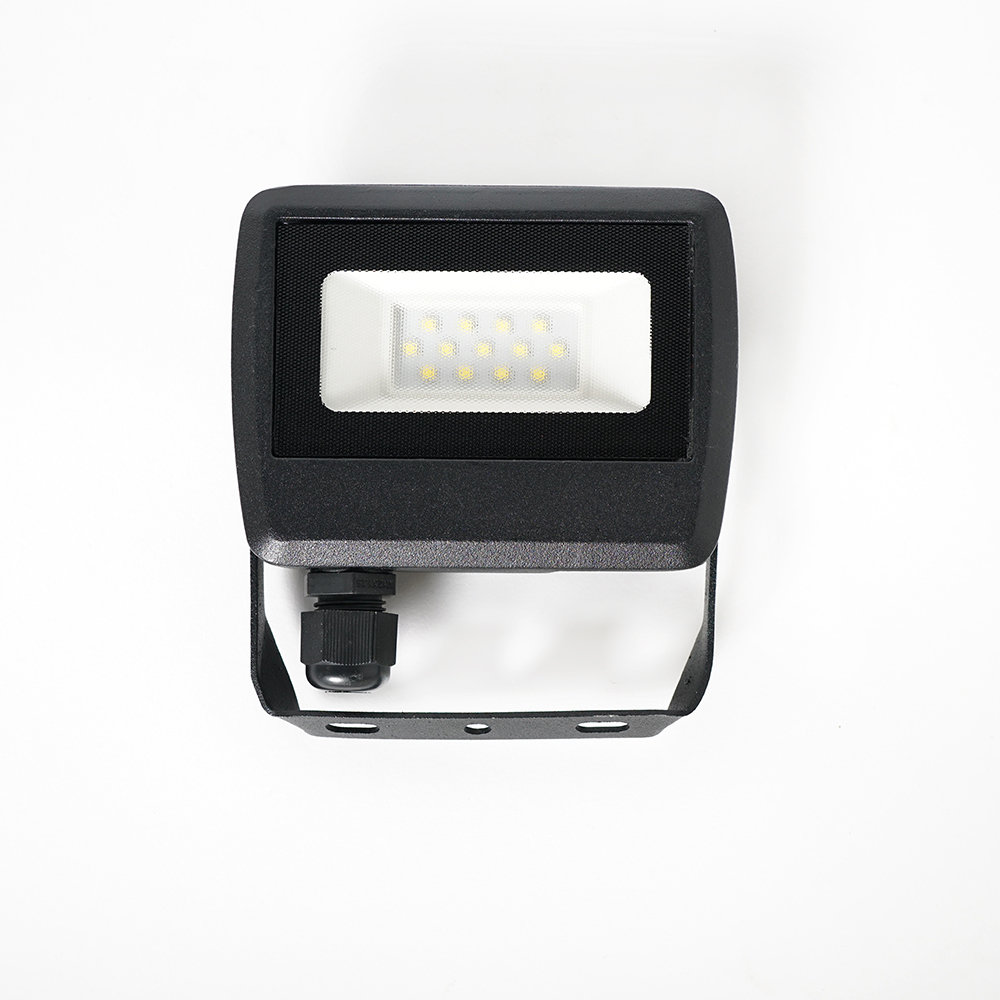 Adetola Black 10.5cm H Integrated LED Outdoor Flush Mount
