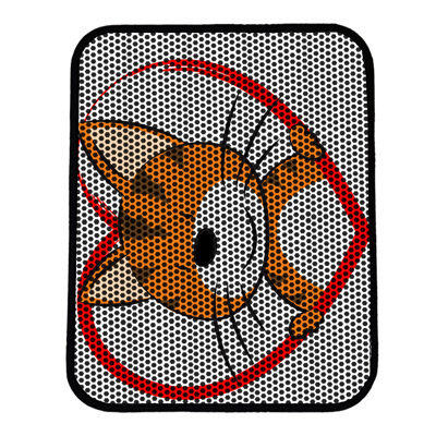 Tapis pour litière de qualité supérieure, 18 po x 24 po | 50% PVC / 50% polyester, lavable à la machine et passer l'aspirateur | Conception durable et facile à nettoyer pour les propriétaires d'animaux de compagnie | Protégez vos planchers des dégâts de la litière