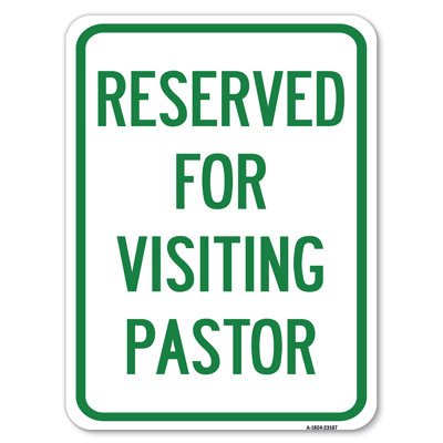 Réservé au pasteur visiteur / 23167