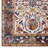Modway Entourage Samira Distressed Vintage Floral Persian Medallion Area Rug in Multied-1248705870