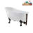 53.1'' x 25.6'' Soaking Acrylic Bathtub-72770155-76275072