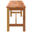 Banc de jardin en bois Kentrelle