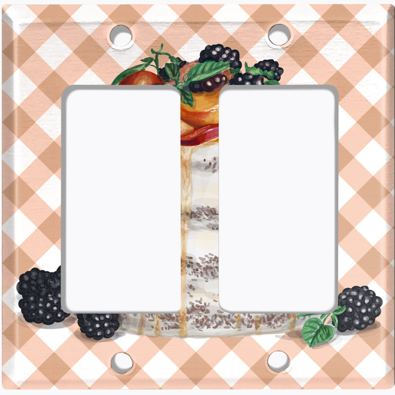2 - Gang Rocker Standard Wall Plate