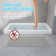 30 In. D X 60 In. W X 5 1/2 In. H Drain Single Threshold Shower Base