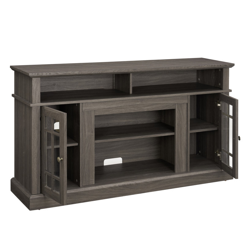 Classic TV Media Stand Modern Entertainment Console For TV Up To 65" With Open And Closed Storage Space,, 58.25"W*15.75"D*32"H