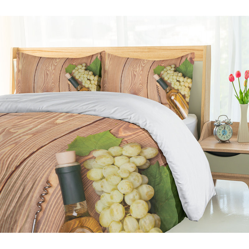 Polyester Duvet Cover, King Duvet Cover + 2 Shams