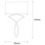 Ivie Flush Mounted Sconce-1097400827