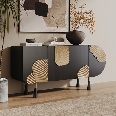 Retro minimalist high-end sideboard