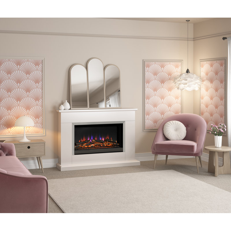 Hansford Timber Electric Fireplace