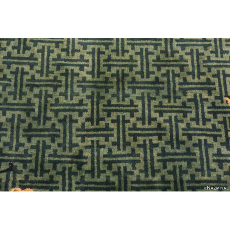 One-of-a-Kind Runner 3' X 14'6" Hand Knotted Area Rug