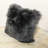 Fur Reversible Throw Pillow
