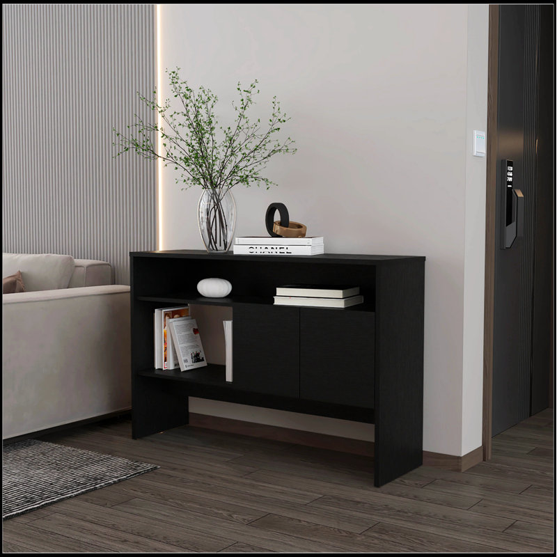 Console avec deux portes