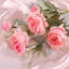 2 pièces de fleurs artificielles roses-1168800610