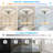 Deymian Modern 6 Speeds Low Profile Flush Mount Dimmable LED Ceiling Fan with Lights and Remote Control