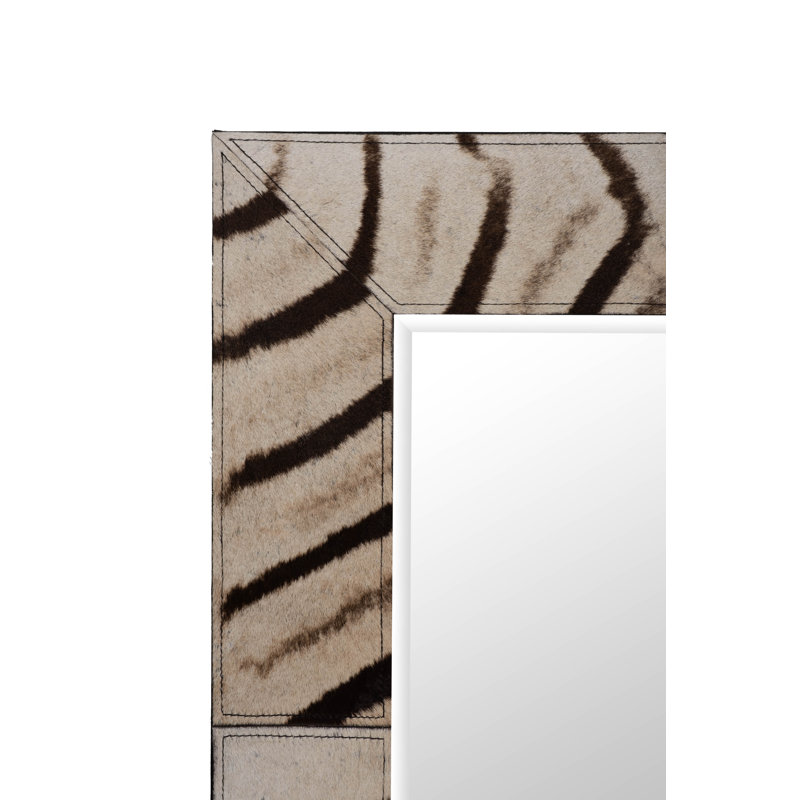 Genuine Hide Accent Mirror