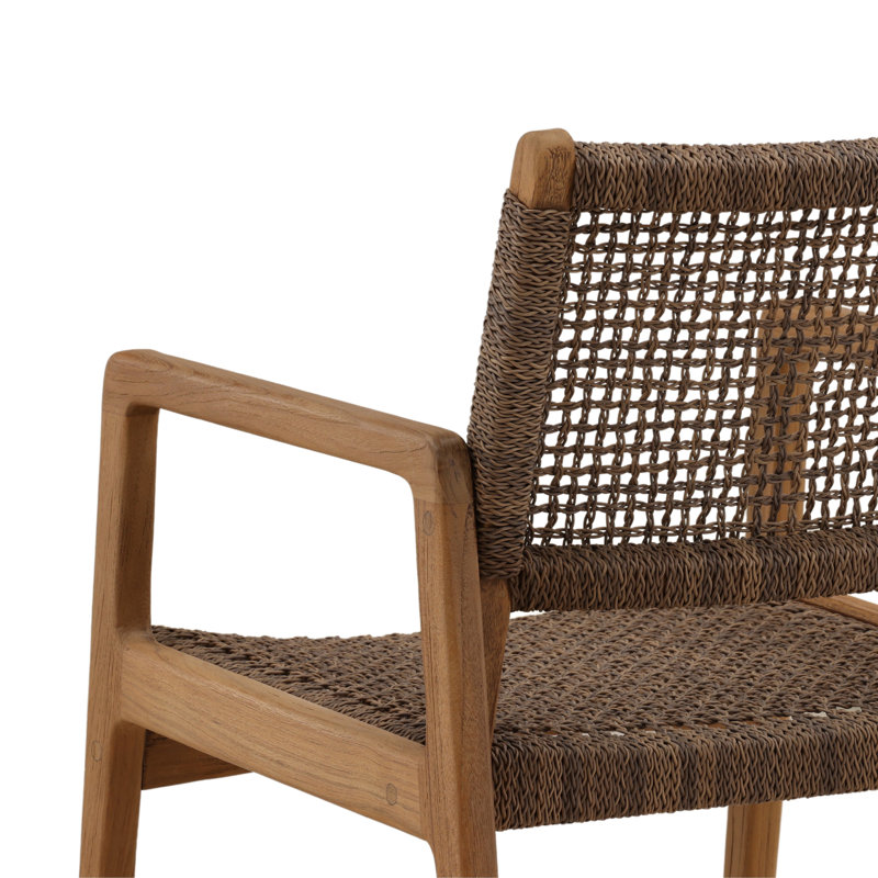 Camilla Outdoor Dining Chair Light Brown