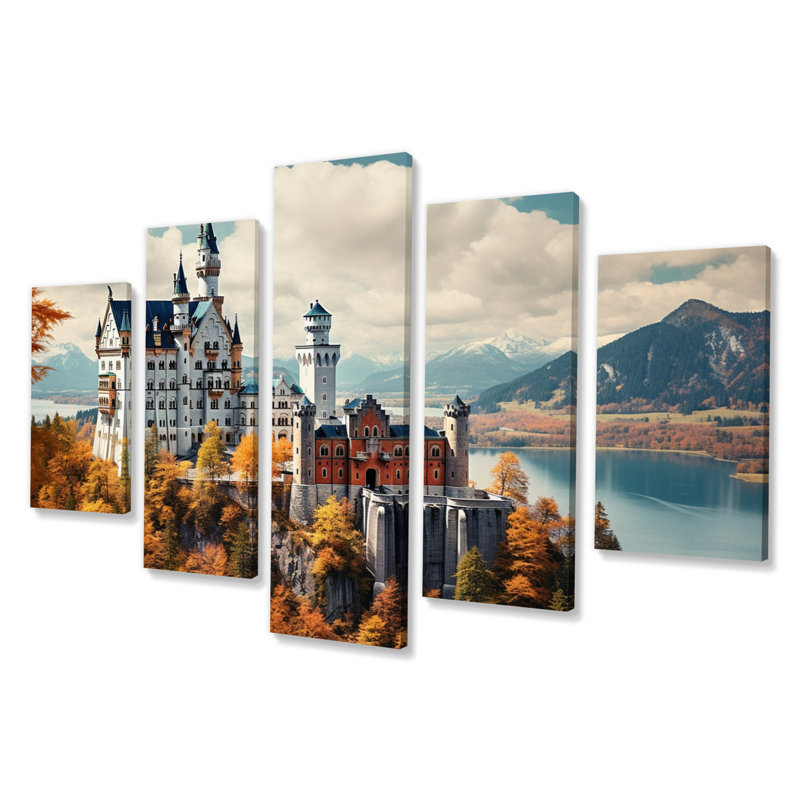 " Castle Germany " 5 - Pieces