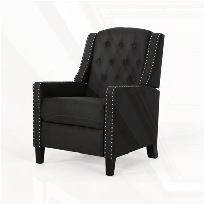 Classic Fabric Push Back Chair