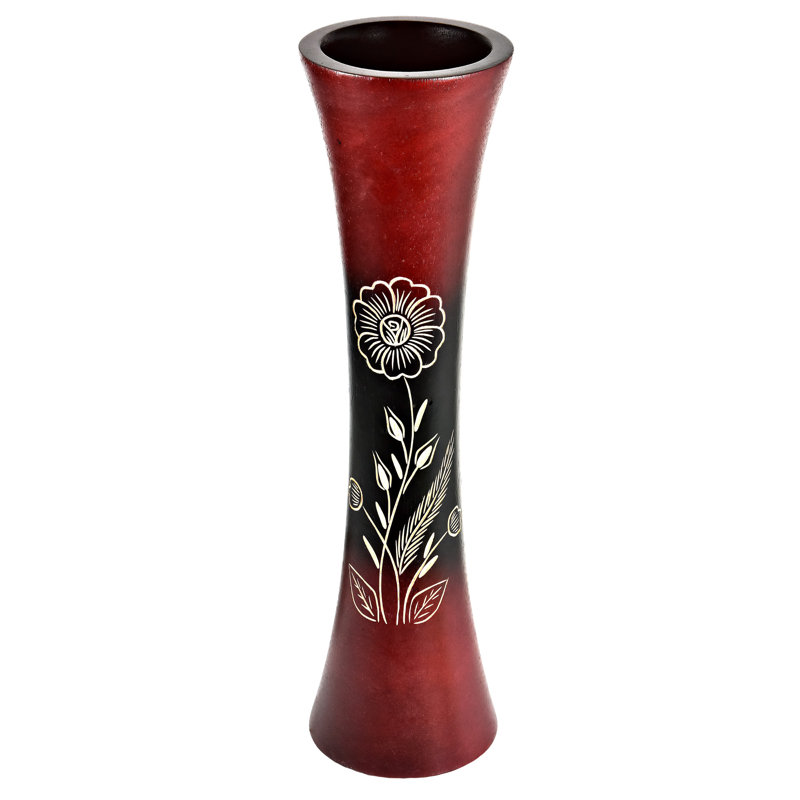 Haoran Handmade Wood Table Vase