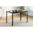 Dining Table for 4-6 Person,47" Rectangular Wooden Dining Table Top and Metal Frame for Home Kitchen Dining Desk