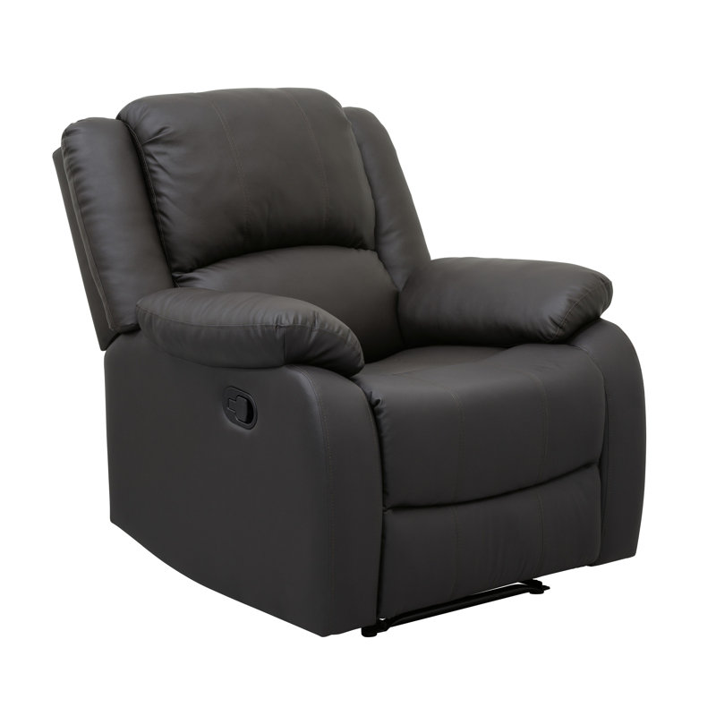 Deondray Faux Leather Home Theater Seat