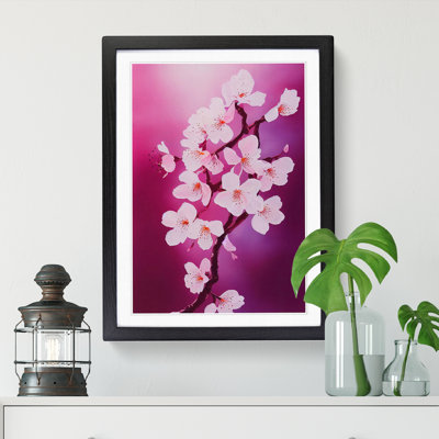 Cherry Blossom Tree Expression - Picture Frame Print