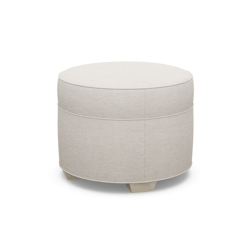 Ottoman Shop Round Ottoman, Sandstone, 8938-70