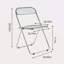 Chaise pliante en plastique-1663256397