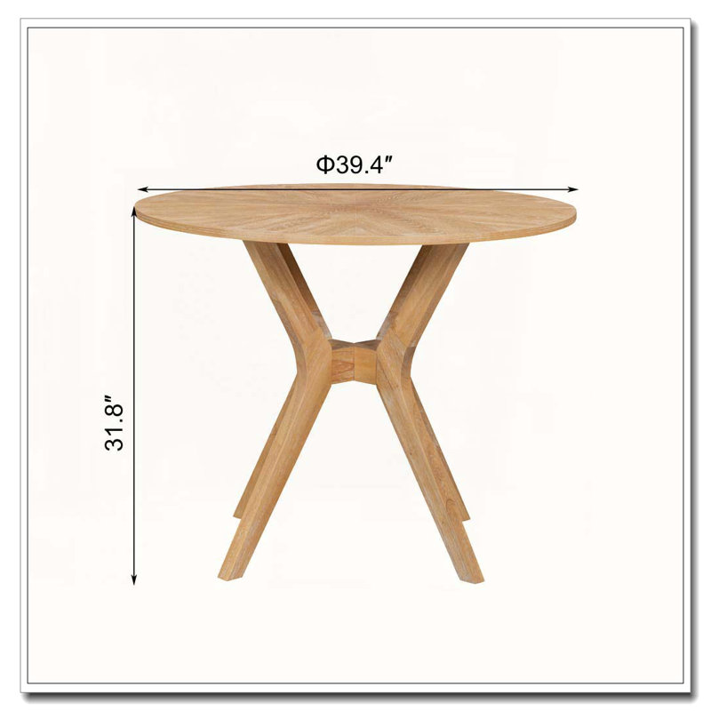 Table de salle à manger 39,4 po