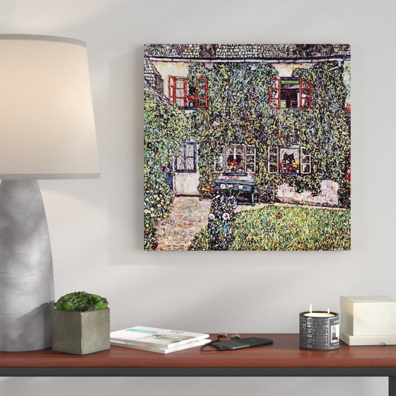 Gustav Klimt - Wrapped Canvas Painting, 50cm H x 50cm W