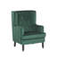 Richburg Upholstered Wingback Chair With Footstool-267547958