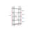 Aris 5-Shelf Etagere Console Table