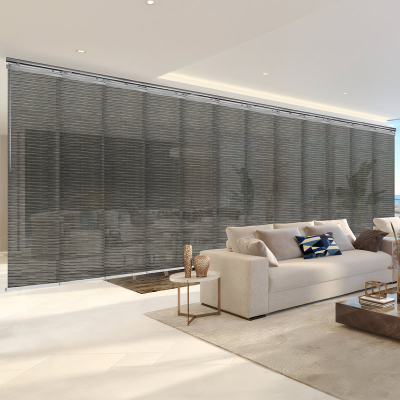 Rail double en nickel satiné Dusky Filigiree, L 94 po x L 260 po