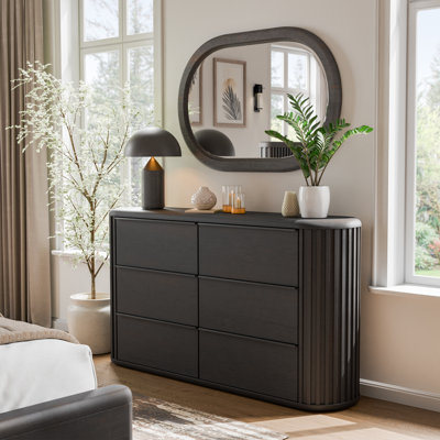Ensemble commode et miroir 2 pièces Anatolja