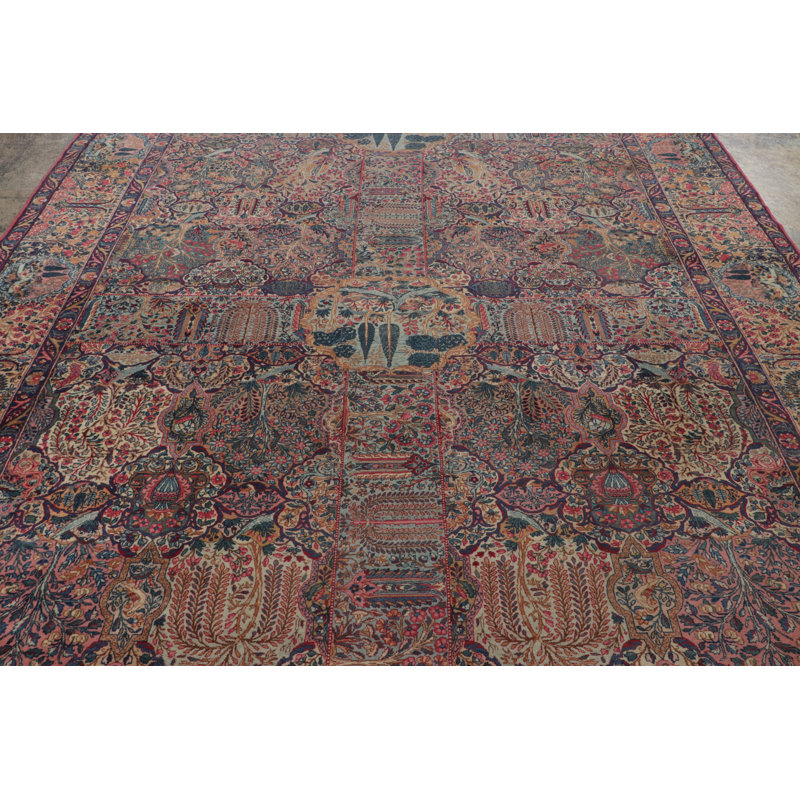 Antique One-of-a-Kind 8'10x15'11 Hand Knotted Area Rug