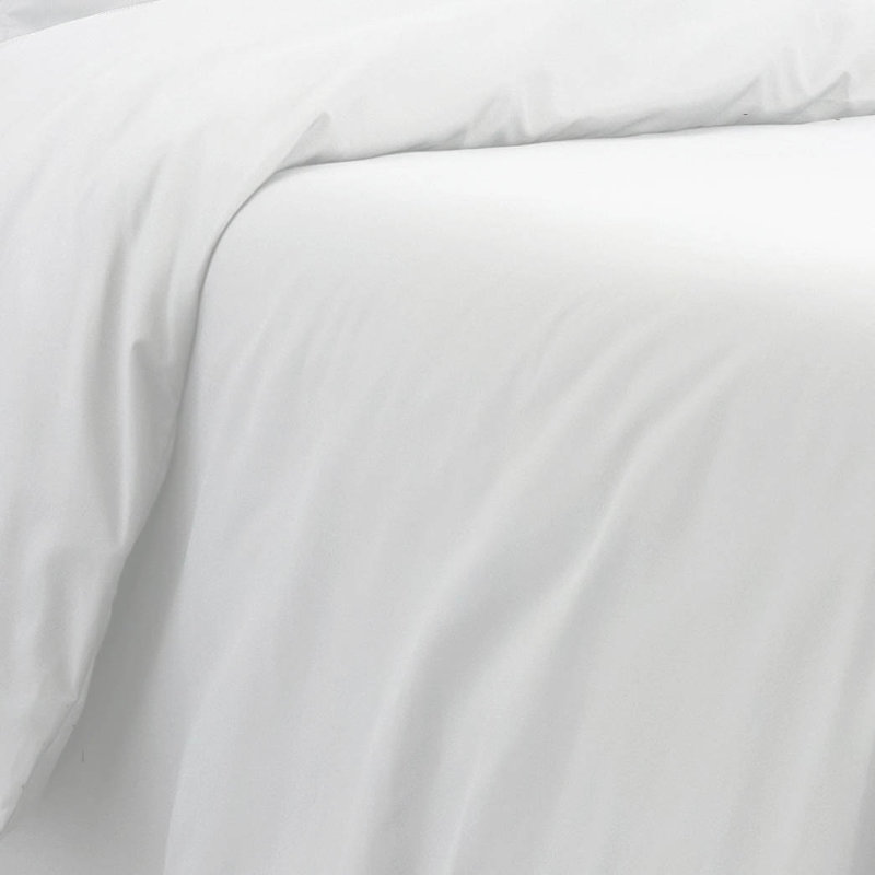 Southshore Fine Linens Microfiber Duvet Cover Set with shams, Bright White, King/Cal. King Duvet Cover + 2 King Shams