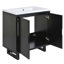 Ensemble de meuble-lavabo simple 29,5 po avec plateau Diddo-1021004586