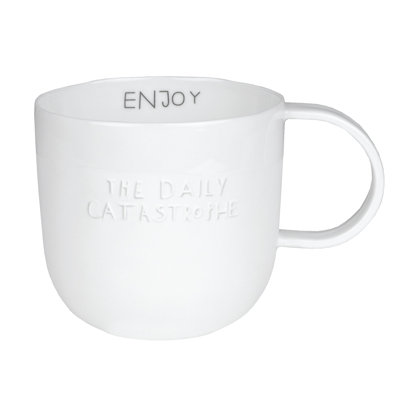 Bonjour Mug - Enjoy the Daily Catastrophe