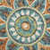 Arla Floral Oriental Hand Tufted Scalloped Wool Area Rug