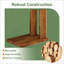 Table de chevet, table de bout et table d'appoint en forme de C