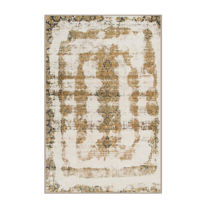 Abstract Indoor Rug, Rectangle 3' x 5'