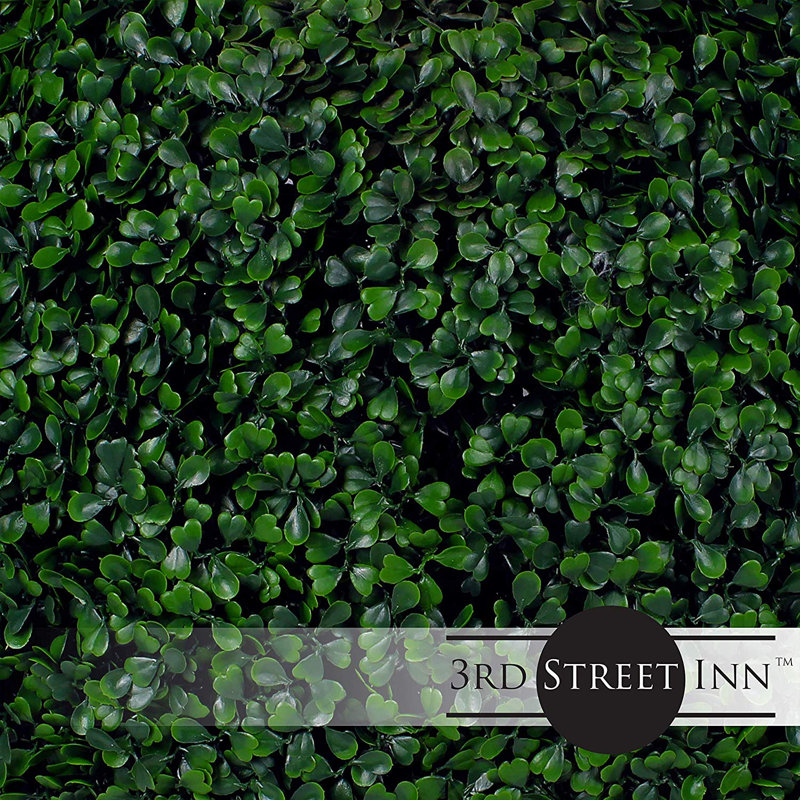 Faux Boxwood Hedge, 41" H x 31" W x 12.5" D