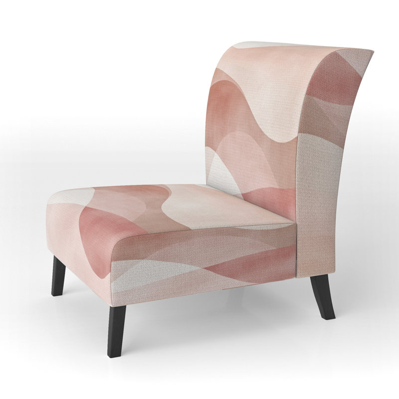 Fauteuil de chambre Abstract Minimalisme, Slipper Armless
