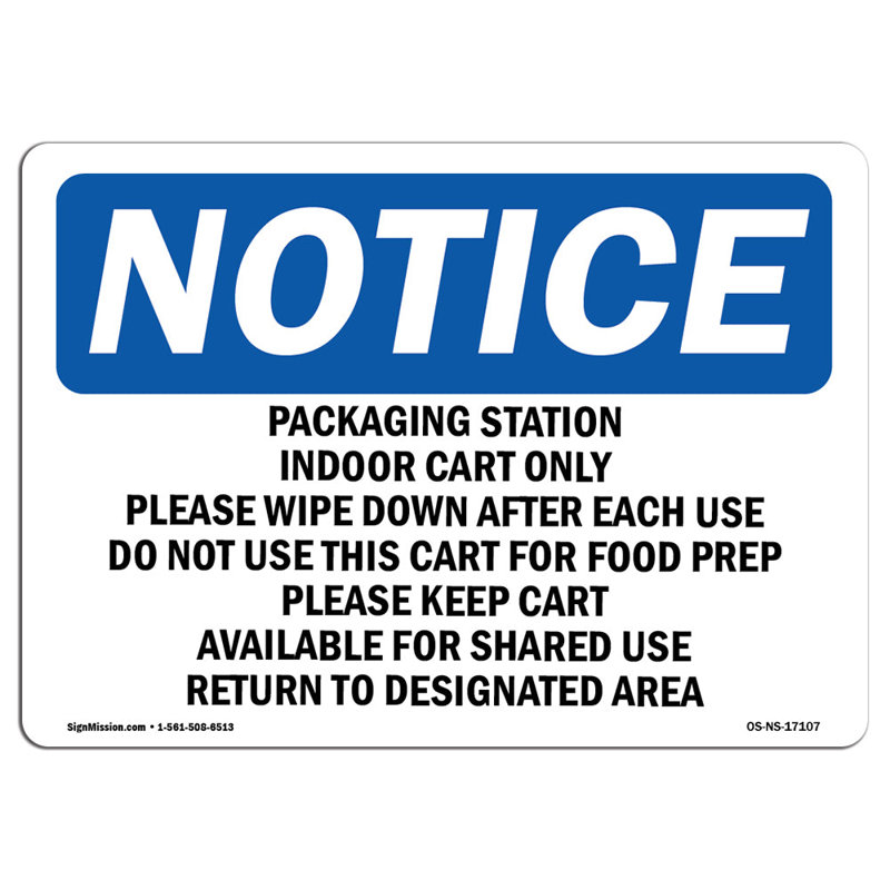 Notice Sign