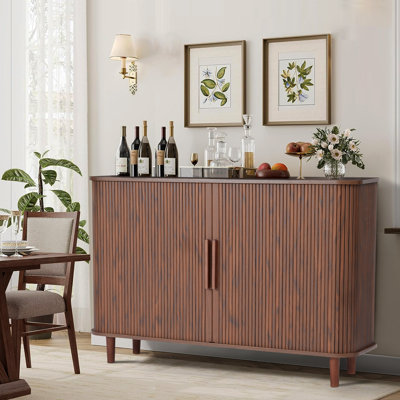 Armoire d'appoint avec portes coulissantes Zandon